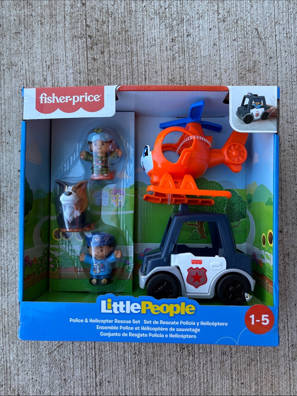 Fisher-Price Little People Police and Rescue Set